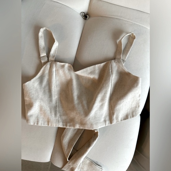 ALTRD STATE tie crop top - Picture 4 of 5